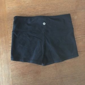 Lululemon spandex shorts