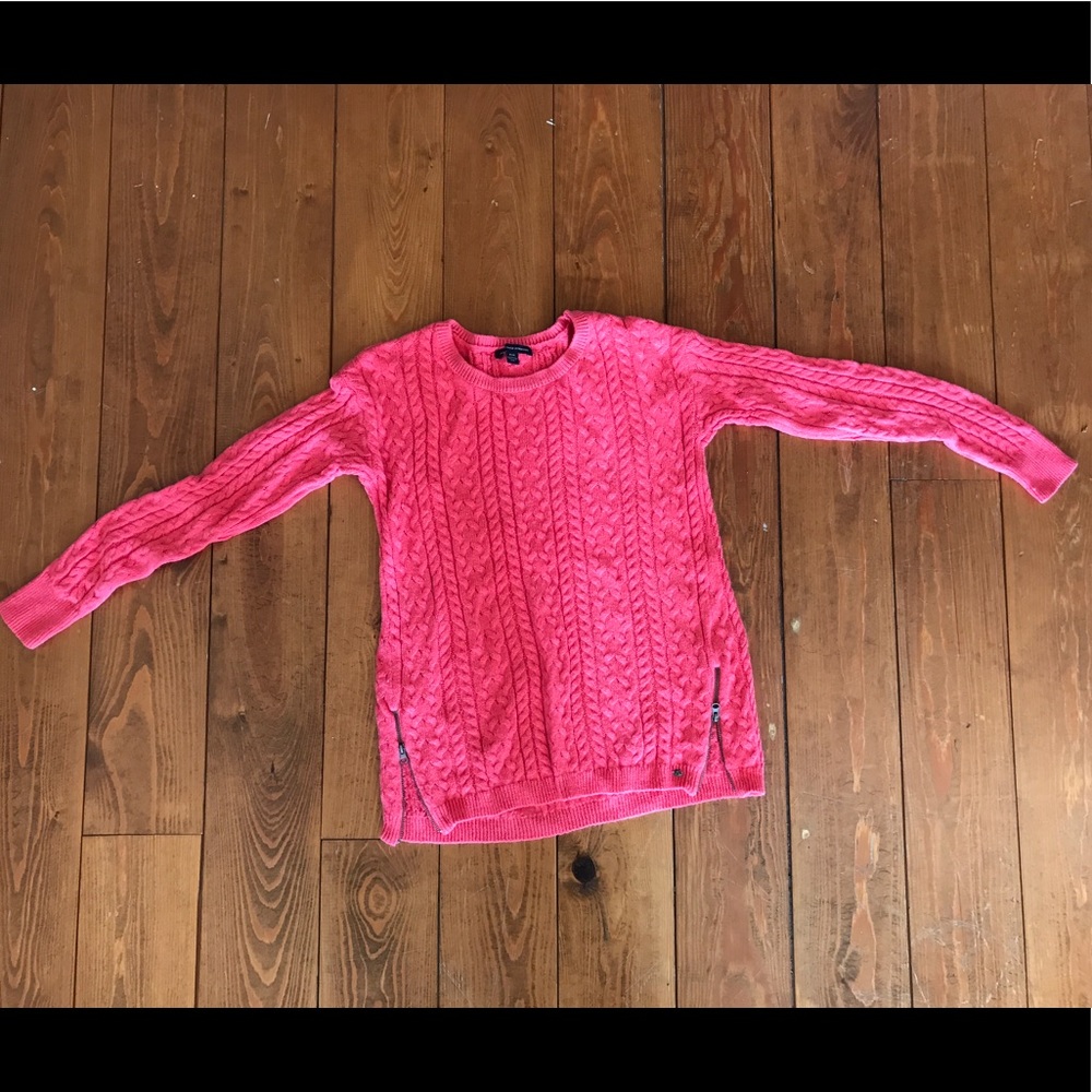 Adorable Sweater with Sassy Zipper Detail