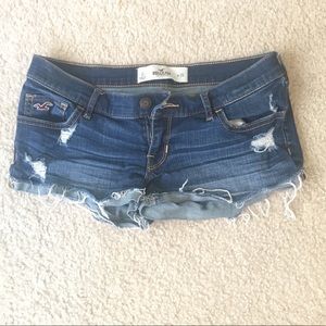Hollister jean shorts