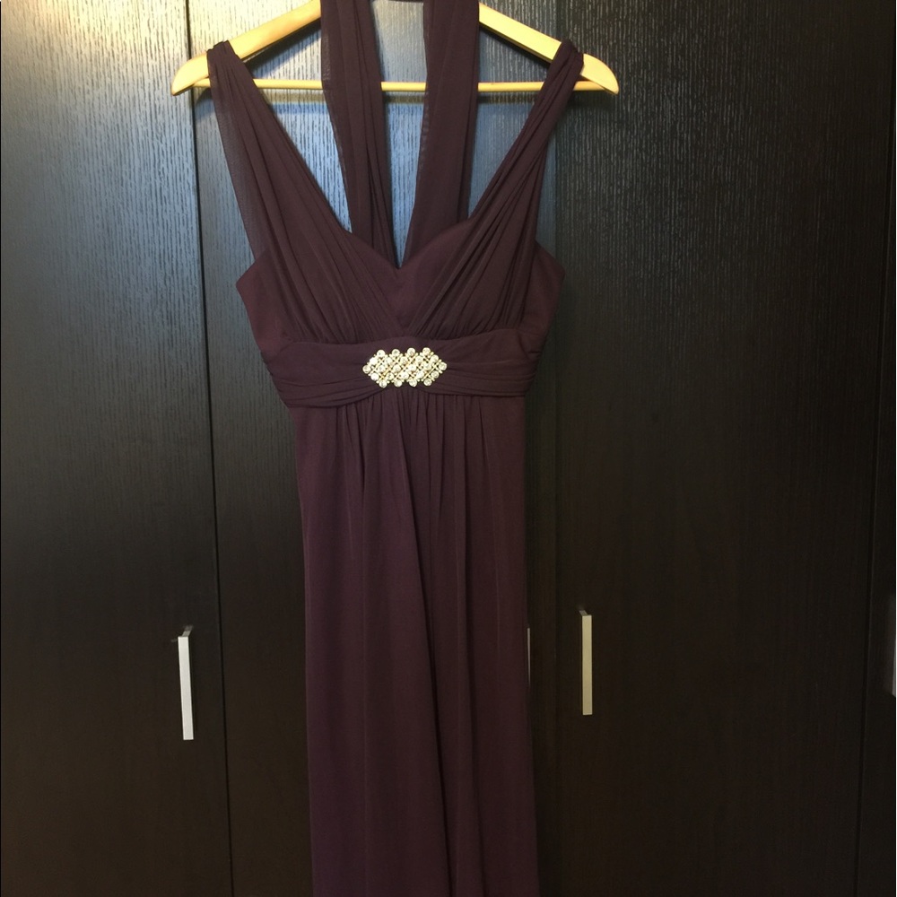 Dark Purple Party Dress