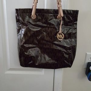 Michael Kors brown tote
