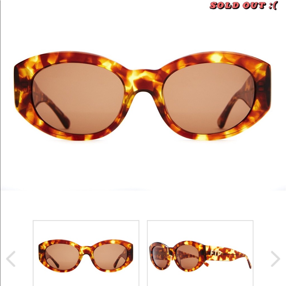 FTP X Crap eyeware Tortoise Sunglasses