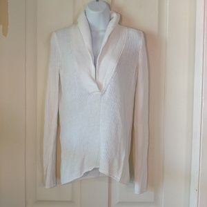 J. Crew white sweater