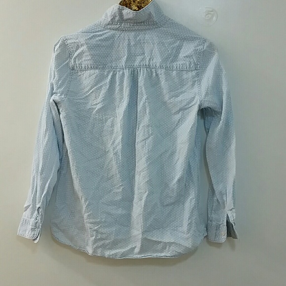LOFT Patterned Chambray Popover - Picture 3 of 3