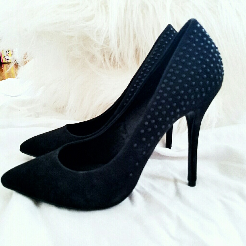 Suede Steve Madden Stilletos