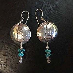 Sterling Silver & Turquoise Earrings