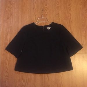 BCBGeneration crop top with zipper back