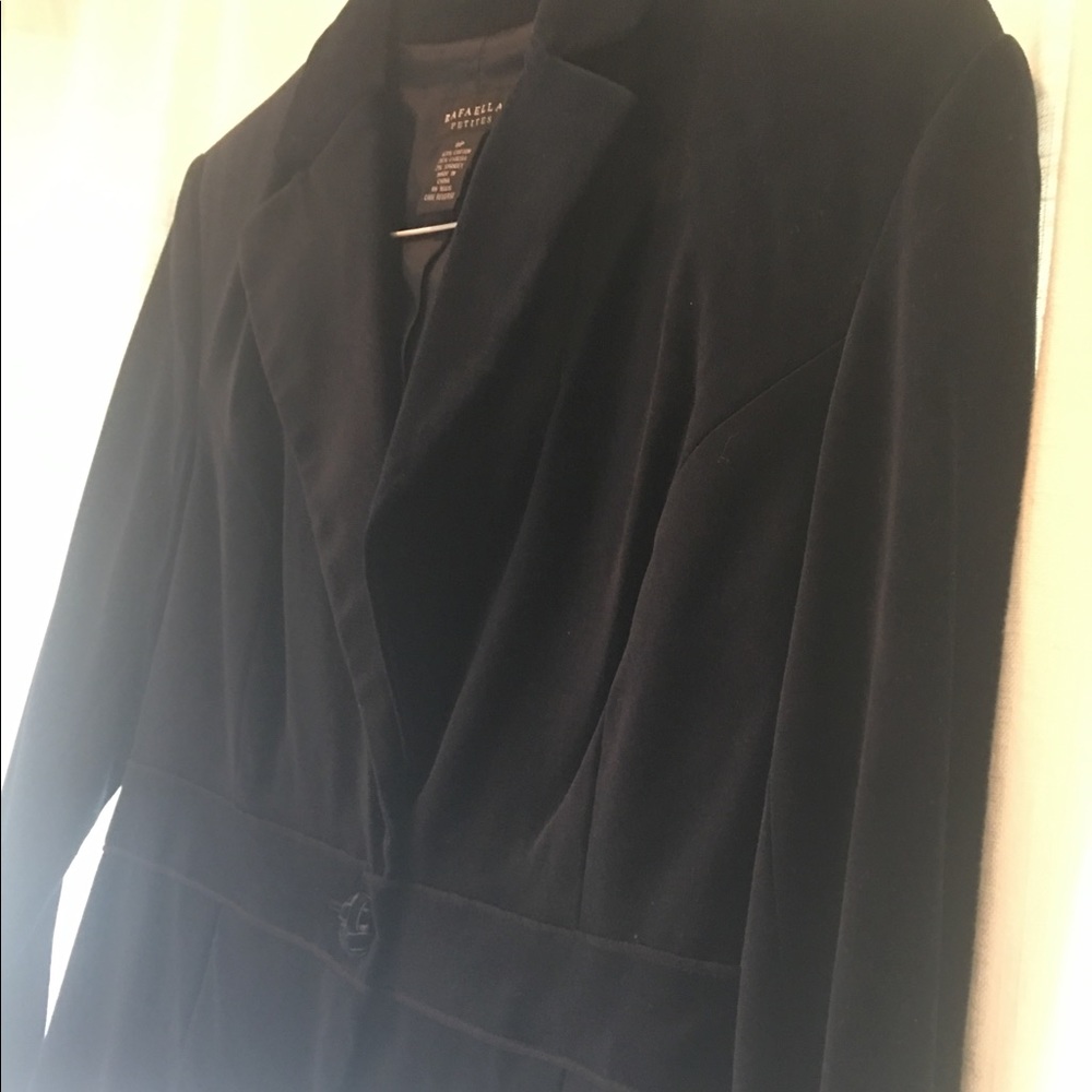 Midnight Rafaella Petites blazer - Picture 2 of 4