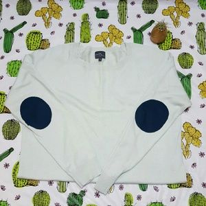 STICH FIX Market & Spruce Elbow Patch Top