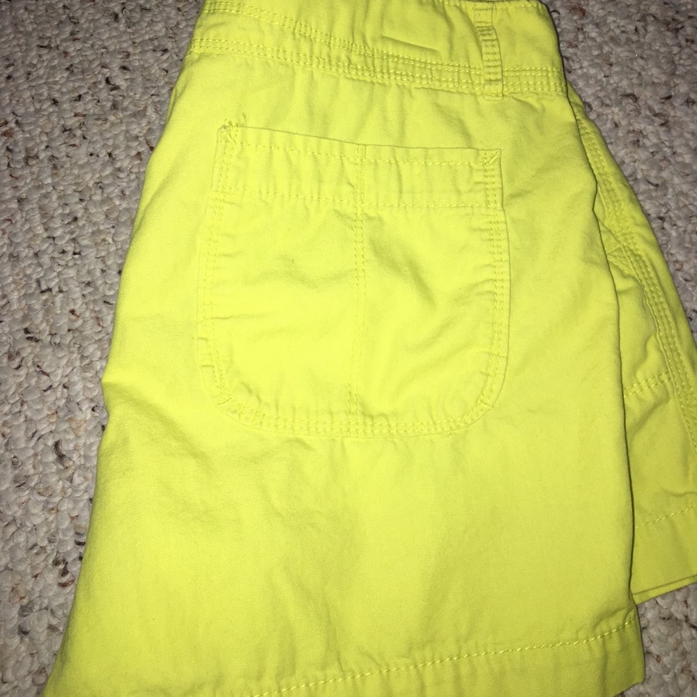 Bright yellow shorts - Picture 2 of 2