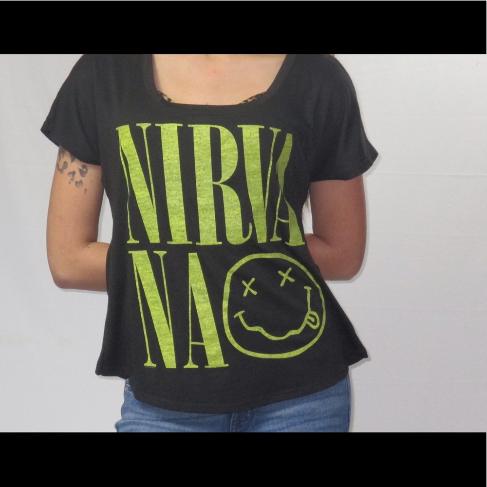 Nirvana Band Woman's Graphic T-Shirt