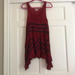 Red Free People Dress