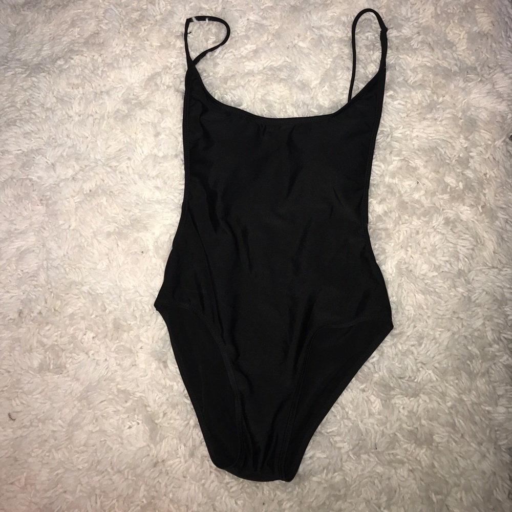 HOT LOW CUT ONE PIECE BATHING SUIT