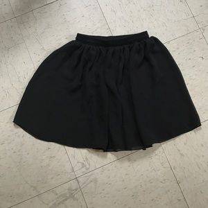 American Apparel Chiffon Skirt