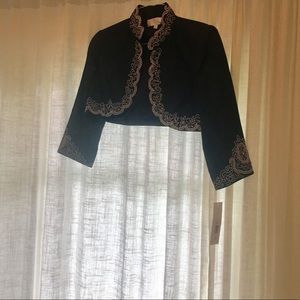 Beautifully made jacket by Badgley Mischka.