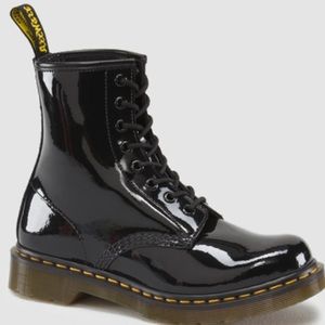 Black rubber Dr. Martens