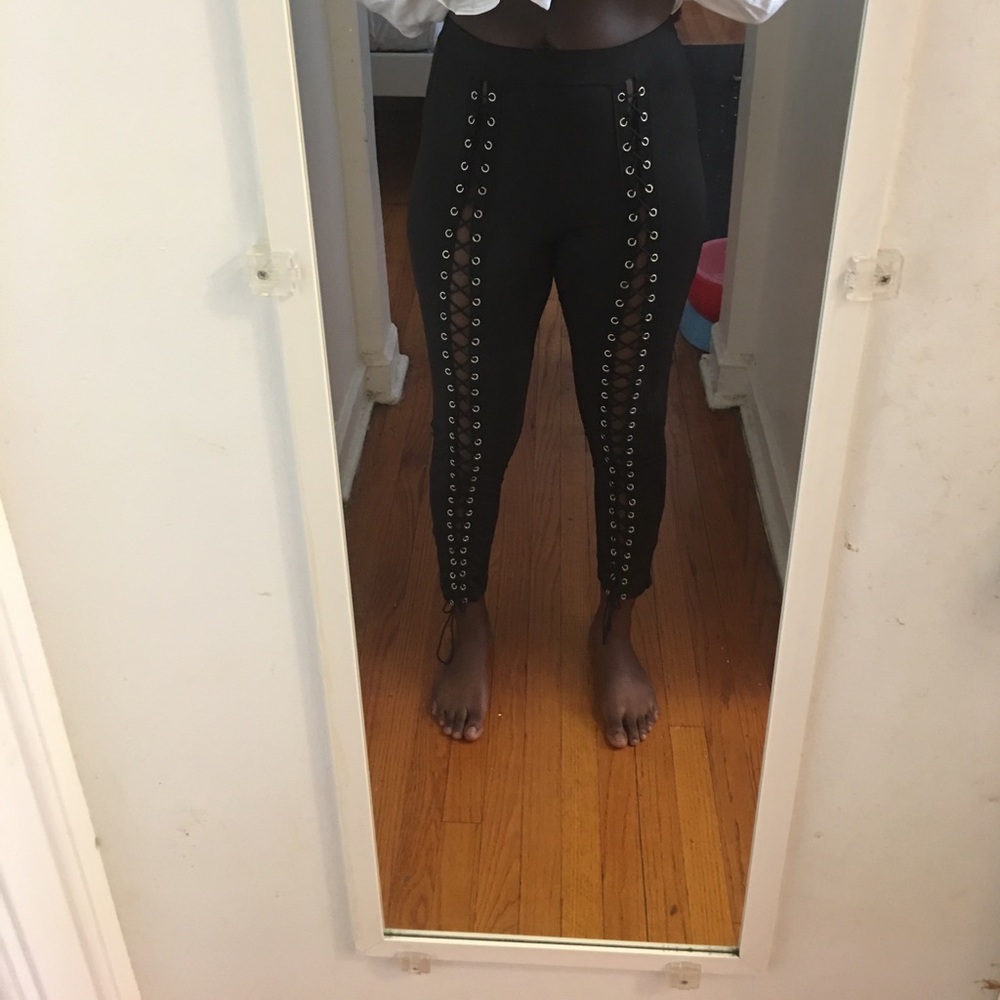 High wasted pants