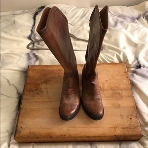 Leather riding boots size 7.5