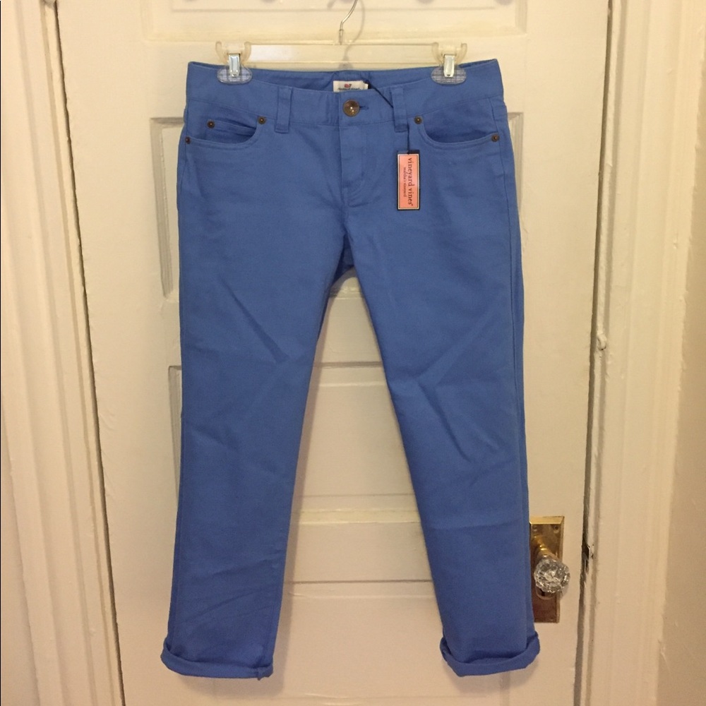 Vineyard Vines Light Blue Colored Ankle Pants