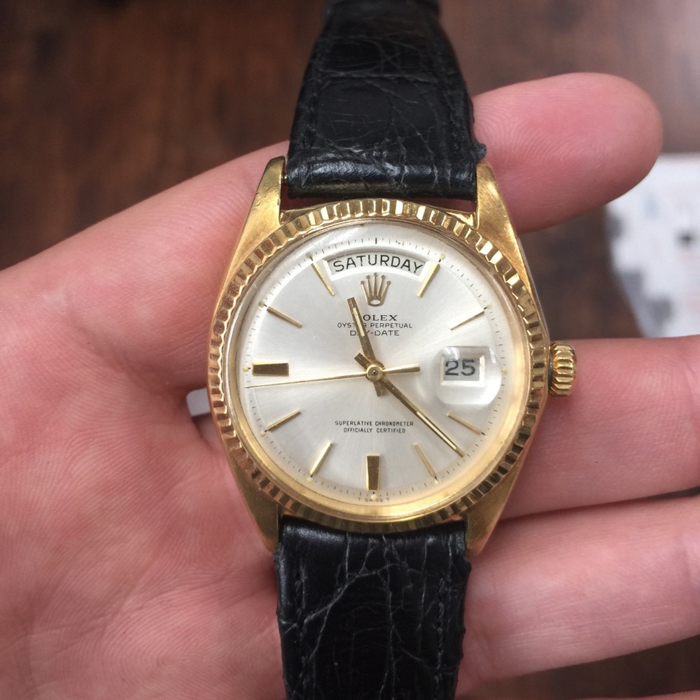 Rolex Mens 18k Yellow Gold Day-Date President
