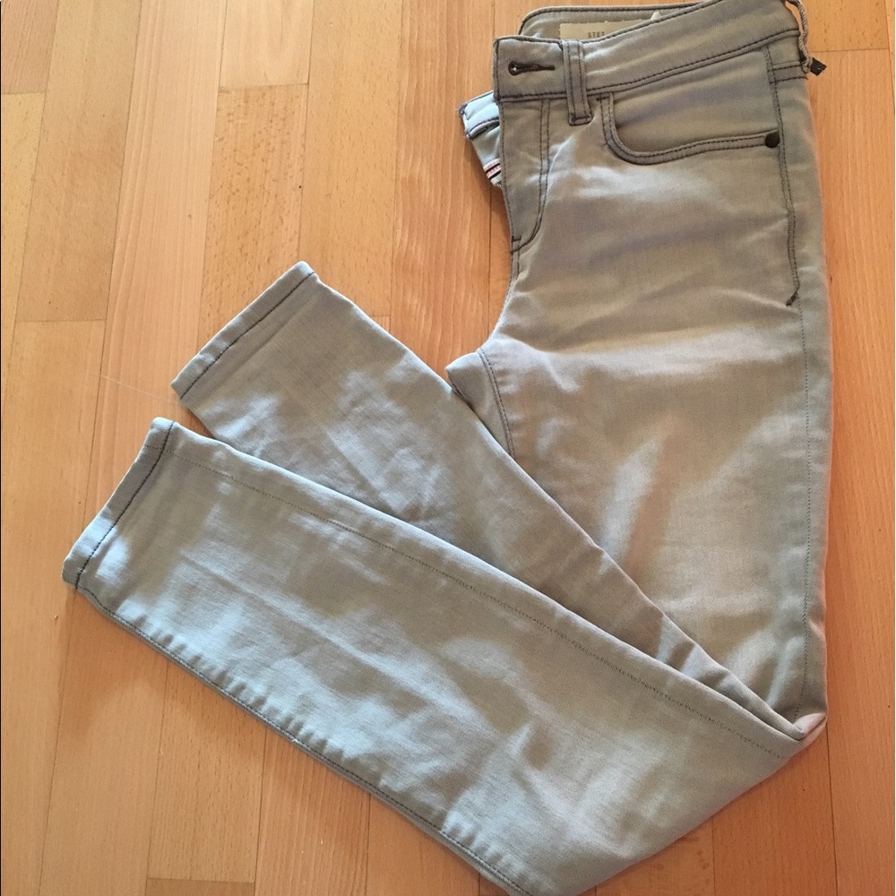 Anthropologie Grey Pilcro Skinny Jeans