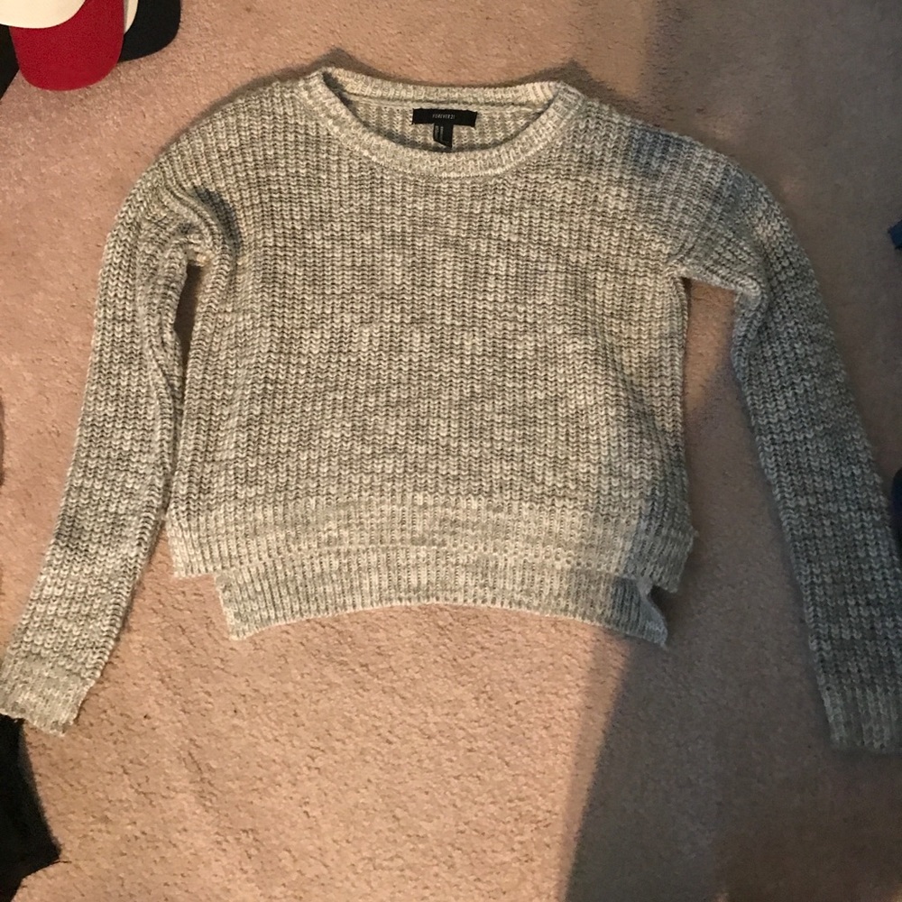 Salt and pepper sweater