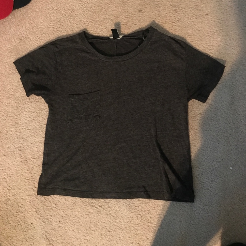Dark gray t-shirt