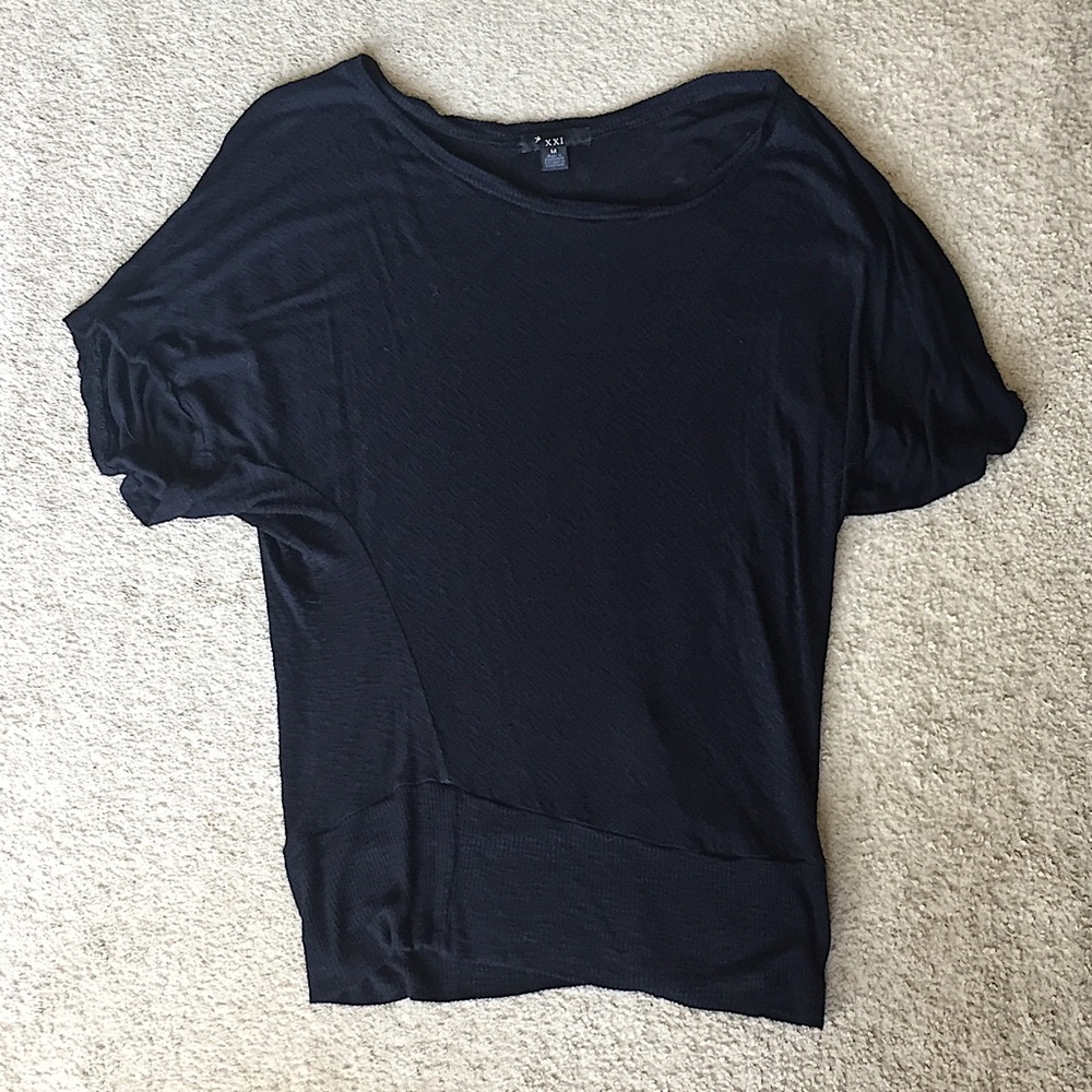 Black Forever 21 Top Slouch