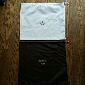 2 large Kate Spade dust bags