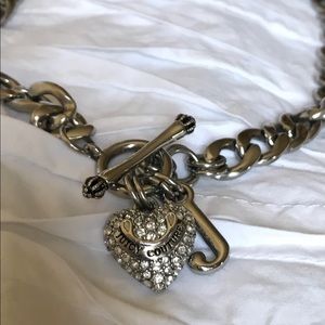 Juicy Couture Link Necklace and Bracelet