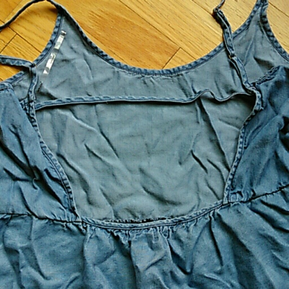 Blue Ruffle Dress - Picture 5 of 5