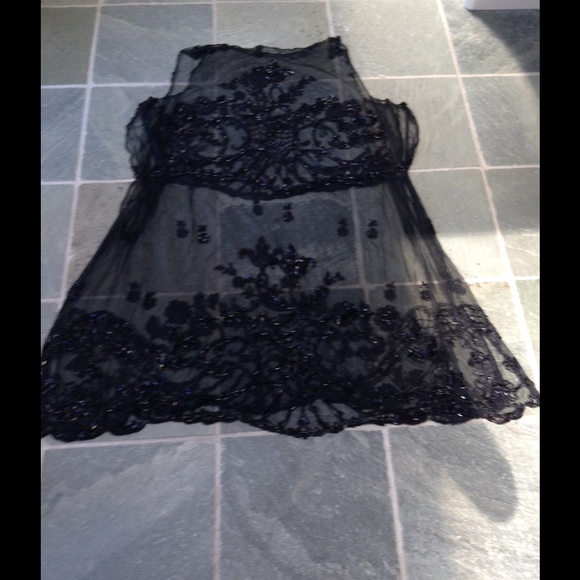 Beaded vintage dress - Picture 4 of 4