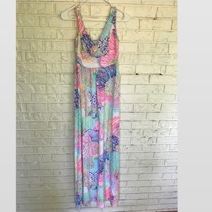 Lilly Pulitzer Multi Roar of the Seas Maxi Dress