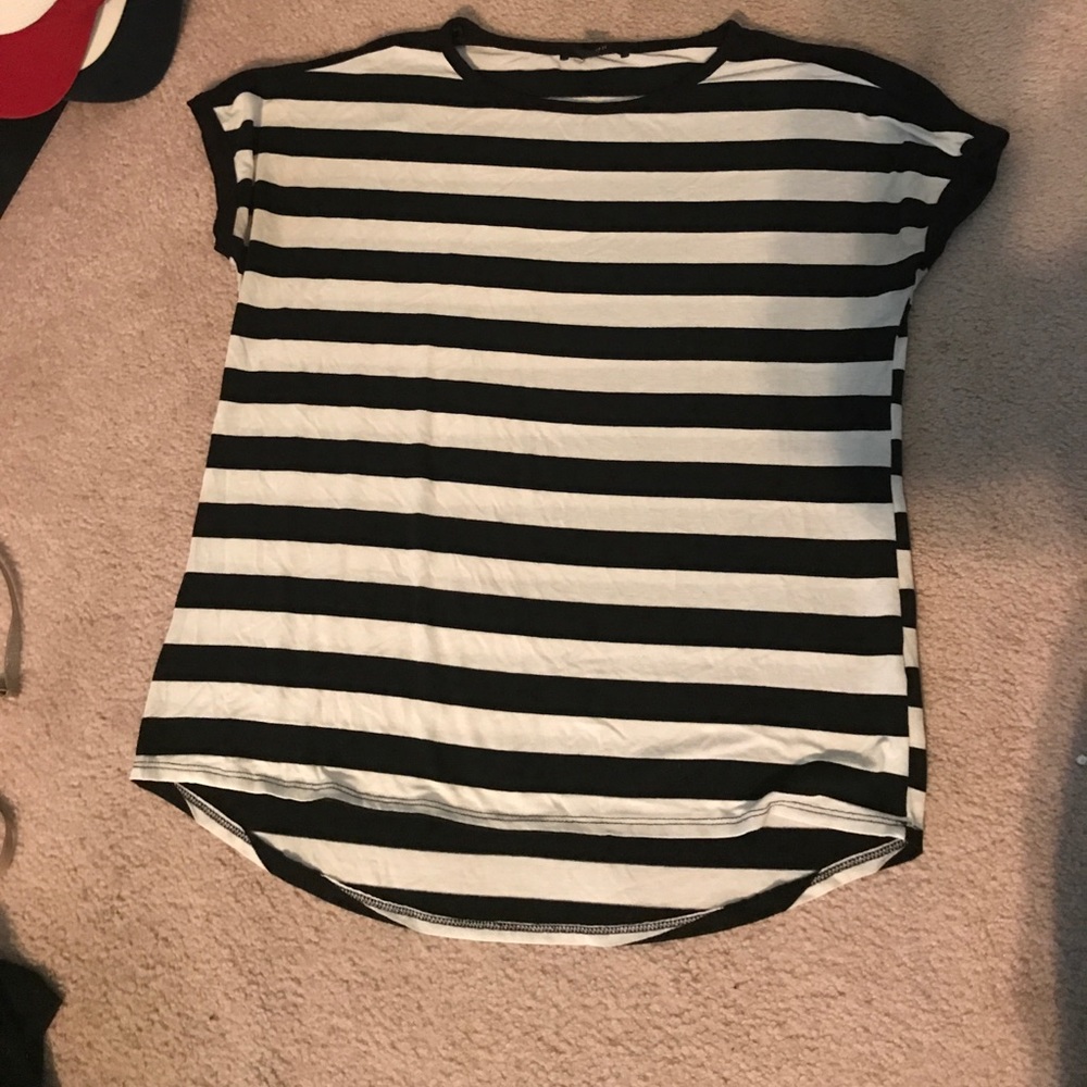 Stripped over-sized t-shirt