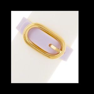 MARK JACOBS BUCKLE UP SILICONE BRACELET