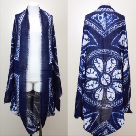 The JENA kimono - NAVY - Picture 3 of 4