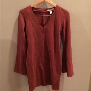 Forever 21 70s-age dress (orange/brown)