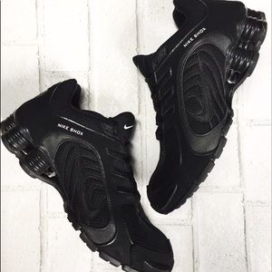 Nike Shox Black Navina Sparkle Running Shoe