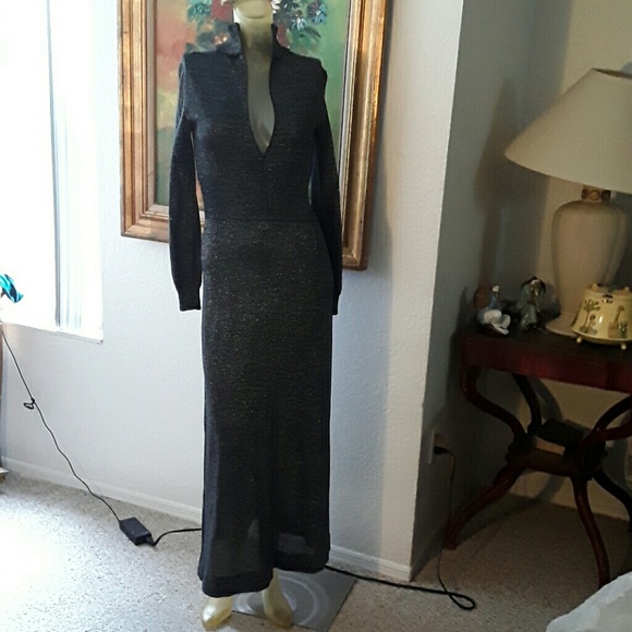 Shayne Dresses & Skirts - Vintage maxi dress long sleeves size 5/6