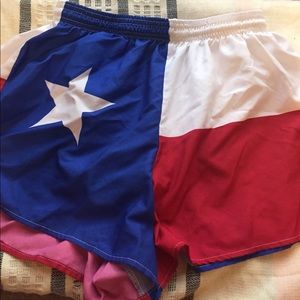 Texas Flag Women's Running Shorts