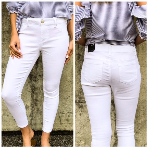 🌸Cropped Ankle Skinny Jeans - Picture 2 of 4