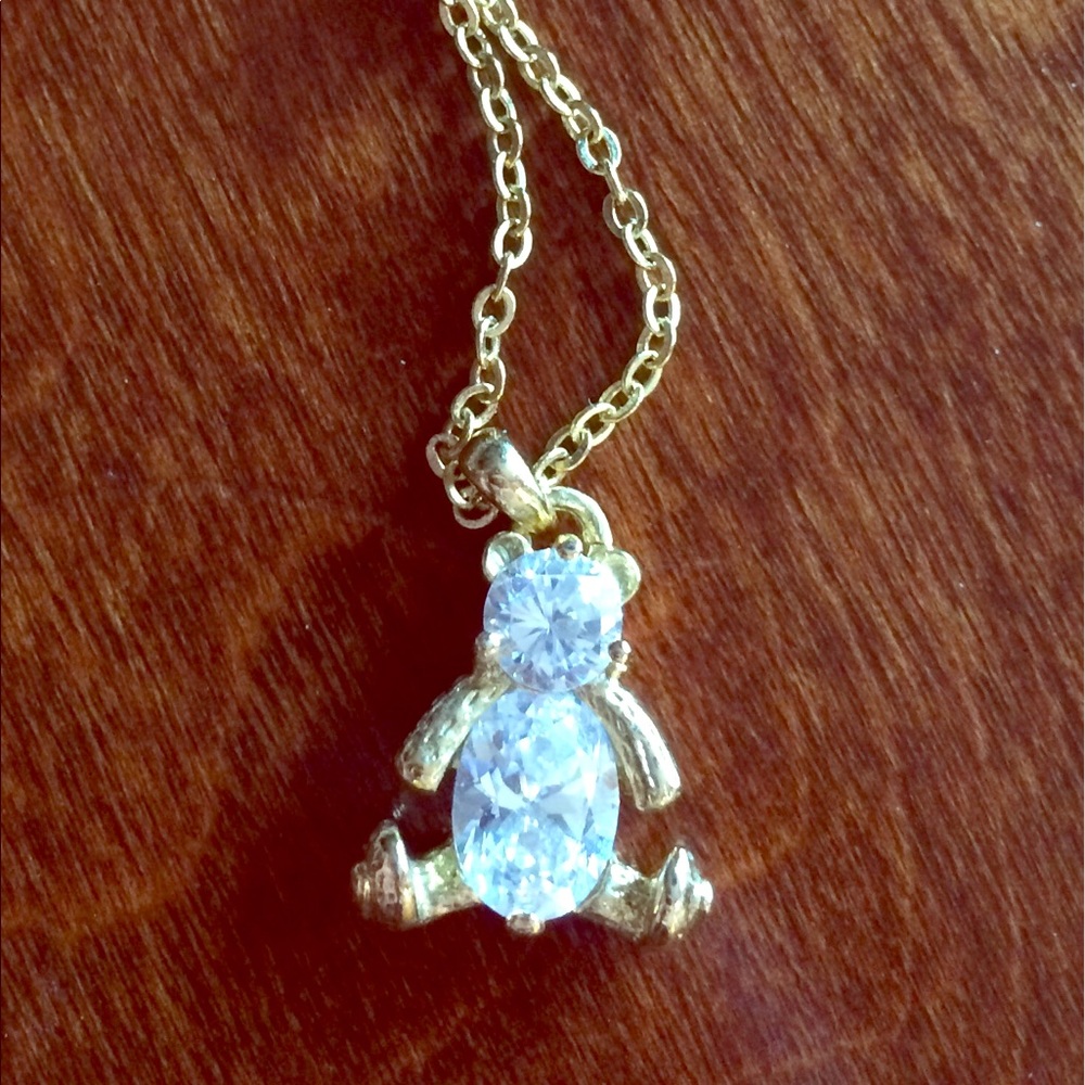 Dainty Bear Necklace