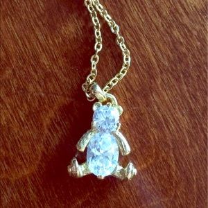Dainty Bear Necklace
