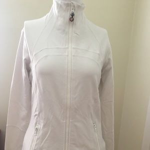 Lululemon White Define Jacket Size 8