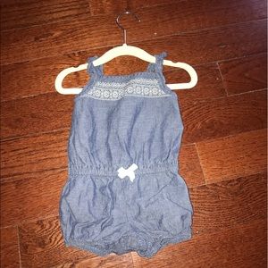 Adorable romper for baby girl