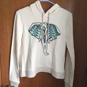 Hollister Elephant Graphic Hoodie