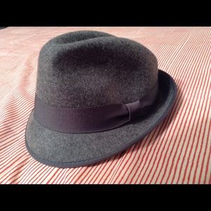 J.Crew Classic Fedora with Grosgrain Ribbon