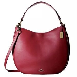 Authentic New Coach Cherry Nomad Crossboy Hobo Bag