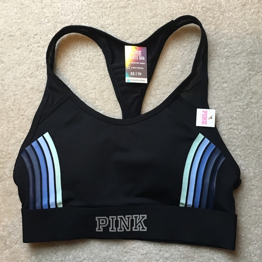 Victoria's Secret pink pocket sports bra