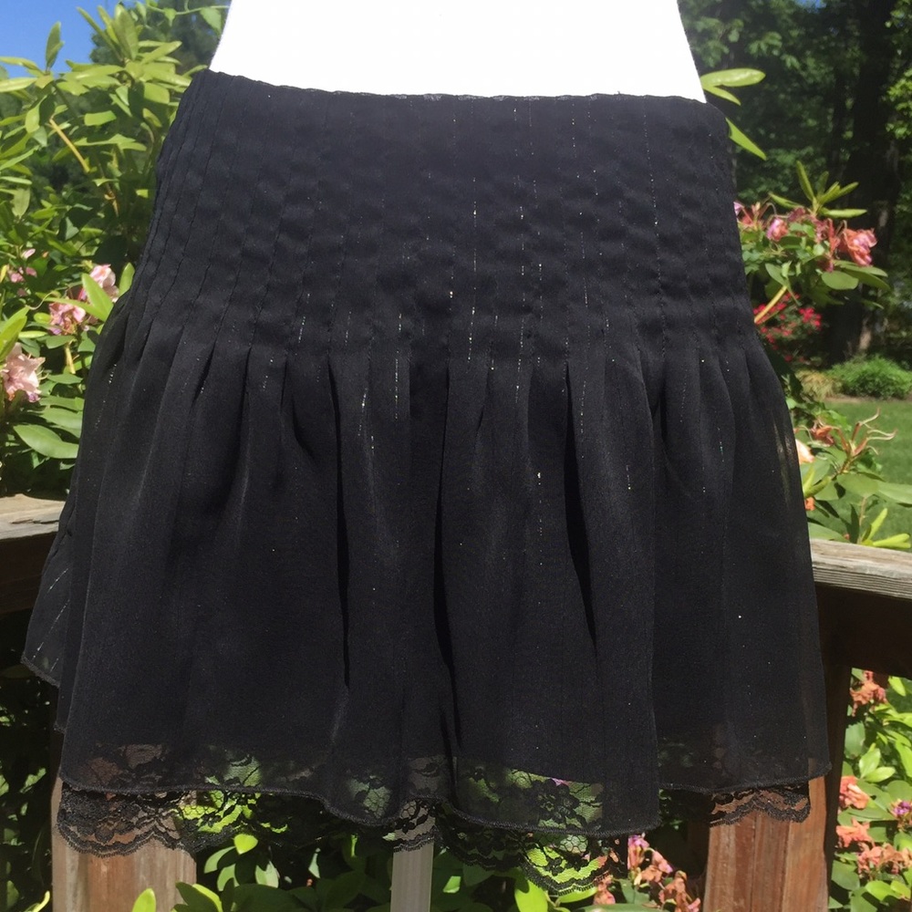 Guess Jeans Mini Skirt, Black  Size 28,